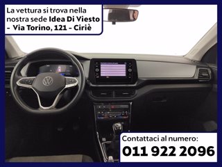 VOLKSWAGEN T-cross 1.0 tsi life 95cv