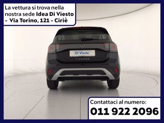 VOLKSWAGEN T-cross 1.0 tsi life 95cv