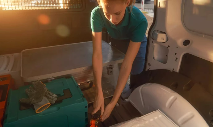 Cdc0882 Vw Caddy Cargo Drivers L